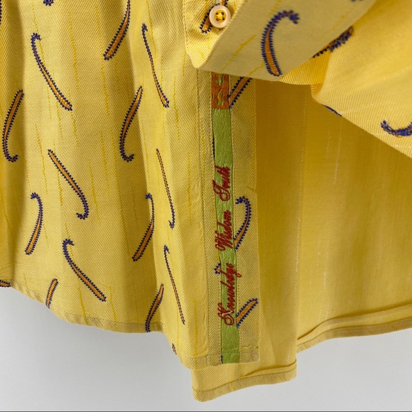 Robert Graham Embroidered Paisley Shirt - Picture 3 of 8